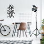 Wallity Do More Of What Makes You Happy Metal Decor Negro
